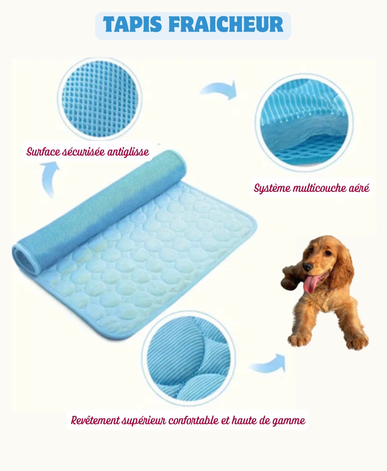 Tapis fraîcheur