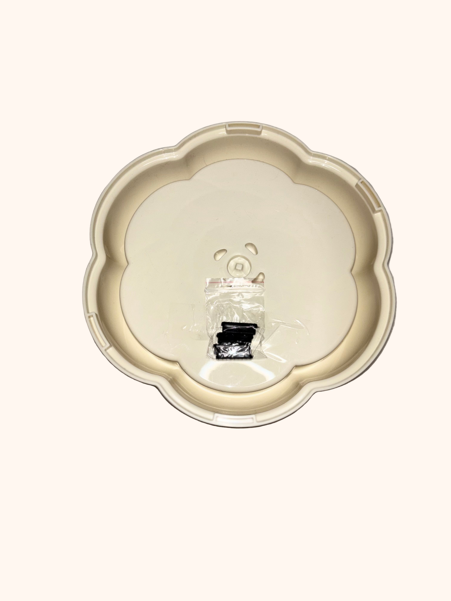 Gamelle anti-glouton beige