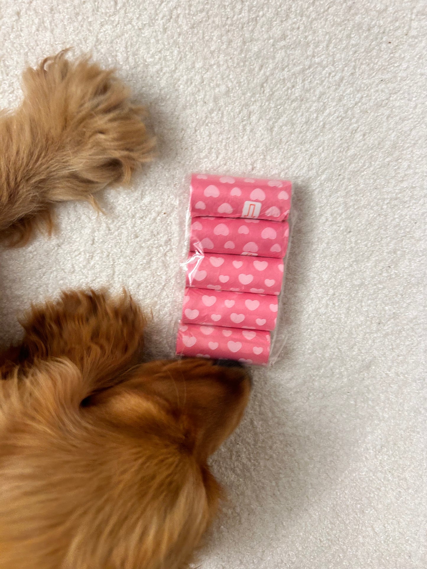 5 Sacs à crottes roses