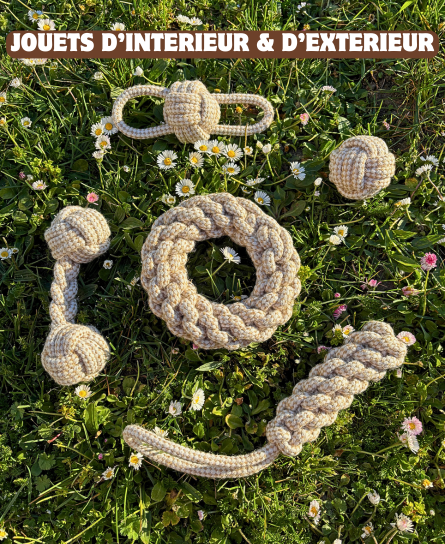5 jouets en corde
